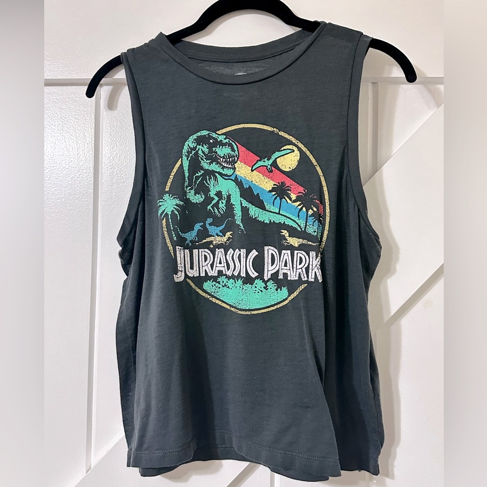 Medium gray tank top